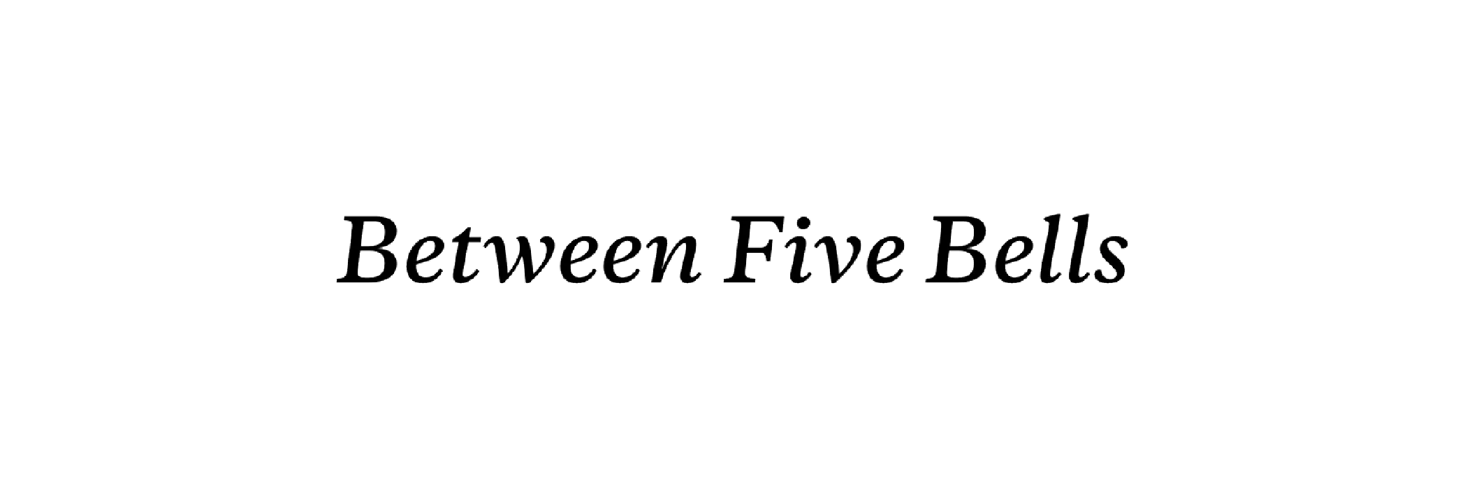 Between Five Bells logo